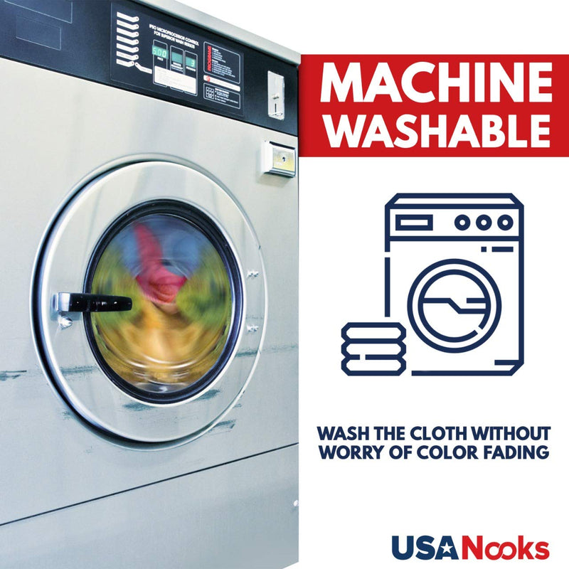 USANOOKS Microfiber Cleaning Cloth Grey - 12Pcs (16x16 inch) High Performance - 1200 Washes, Ultra Absorbent Weave Trap Grime & Liquid for Streak-Free Mirror Shine, Scratch Proof & Lint Free Cloth Gray - NewNest Australia