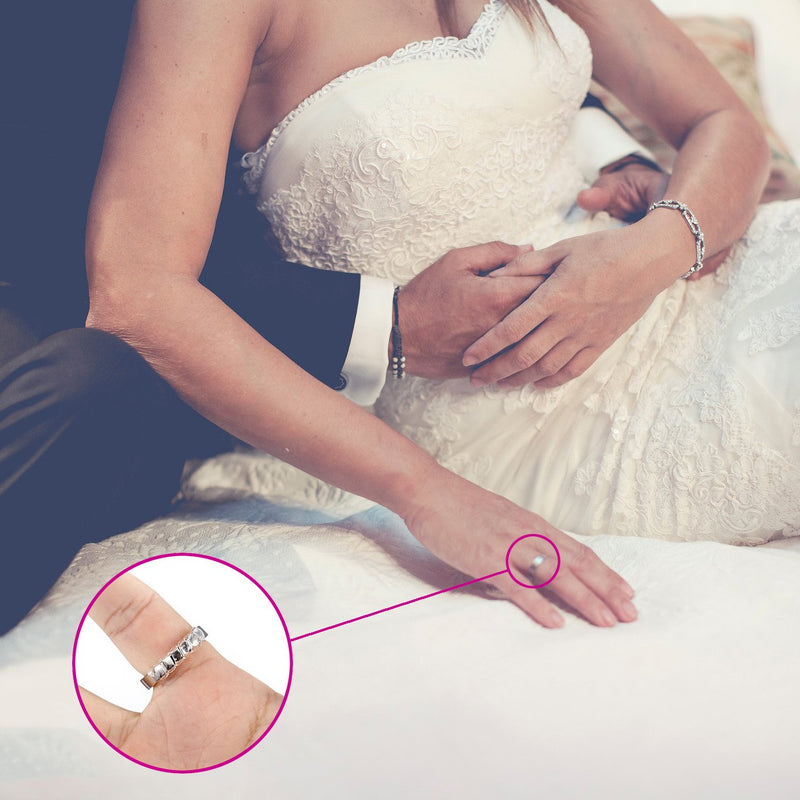 Invisible Ring Size Adjuster for Loose Rings – Ring Guard, Ring Sizer, 4 Sizes Fit Almost Any Ring. [12pcs] - NewNest Australia