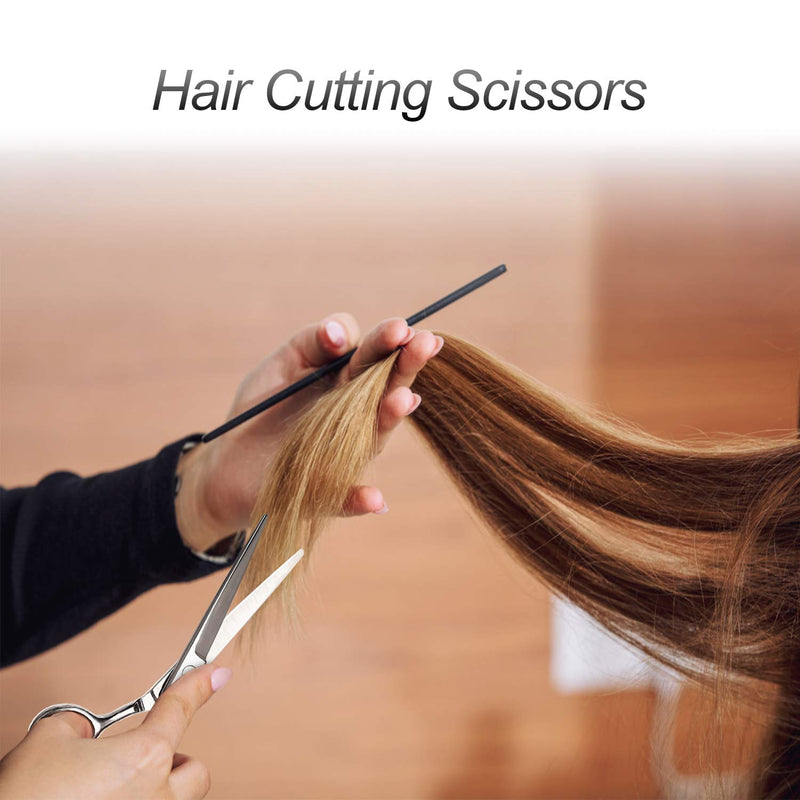 Hair Cutting Scissors, Ciicii Professional Hairdressing Scissors Set (Hair Scissors & Thinning Scissors) Hair Scissors Set For Men Women Pets Family Hairdresser Salon Silver Hair Scissors - NewNest Australia