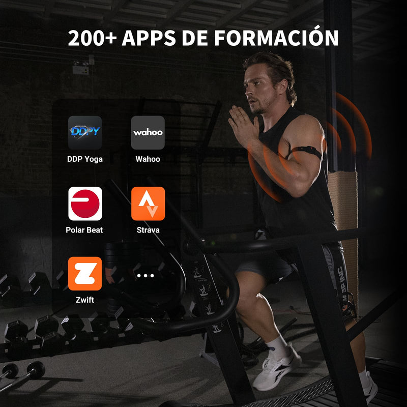 Coospo Hw9 Heart Rate Monitor, Bluetooth Ant+ & Sensor Led & Smart Hrm Heart Rate Monitor Ip67 Waterproof Heart Rate Monitor Bracelet Compatible With Polar Wahoo Garmin Zwift Elite Hrv - NewNest Australia