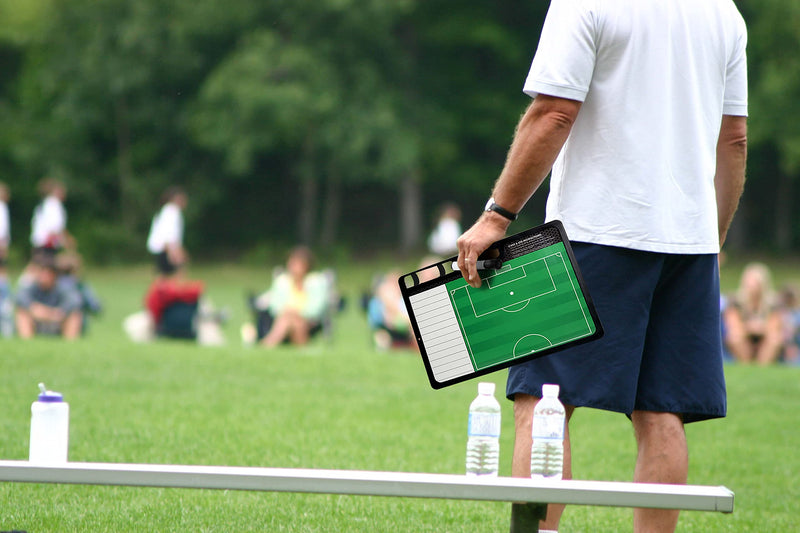 Murray Sporting Goods Premium Coaches Clipboard | Double-Sided Dry Erase Marker Board for Basketball, Baseball, Soccer, Football, Hockey (Marker Included) - NewNest Australia