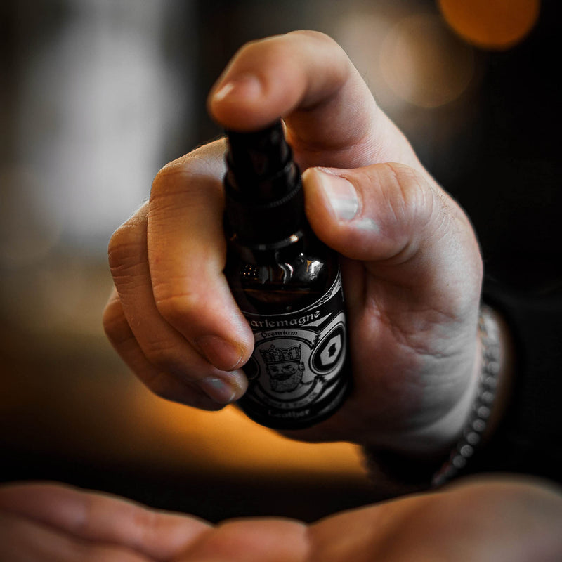Charlemagne Beard Oil - Vegan Beard Oil Lime Mint Scent - Beard Oil Made in Germany Beard Oil Men - Natural Beard Care Oil Stimulates Beard Growth - Beard Care Men Beard Oil Vegan Lime - Mint 30 ml (Pack of 1) - NewNest Australia