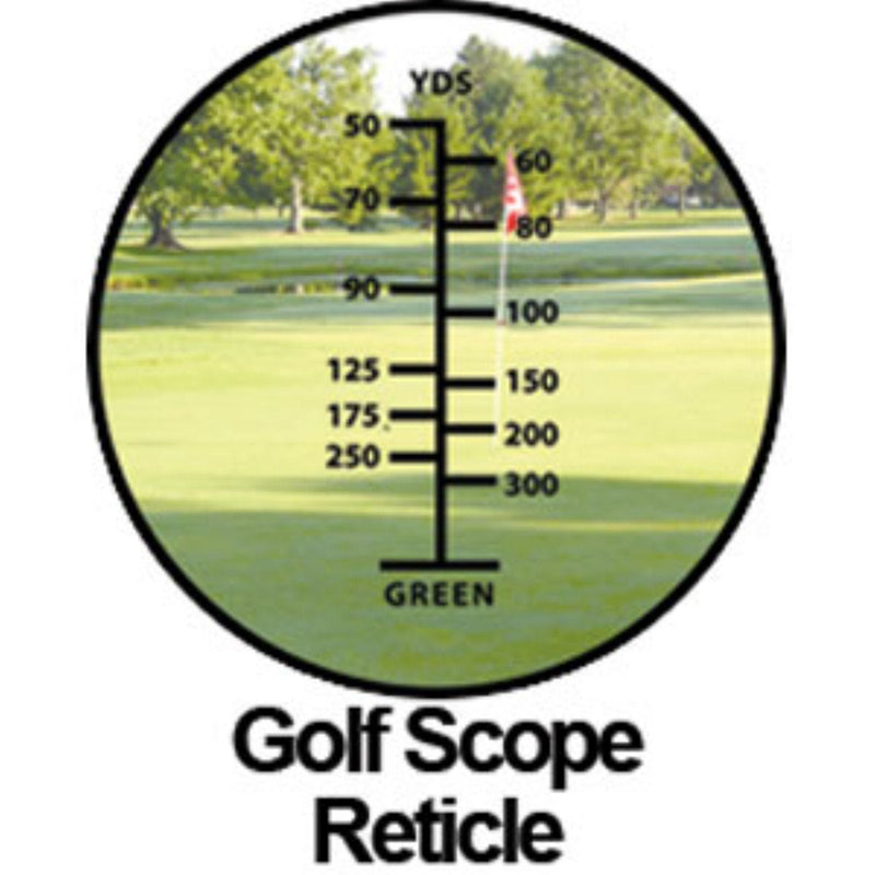 BARSKA Blueline 8x22 Waterproof Golf Scope (Yards) , Black - NewNest Australia