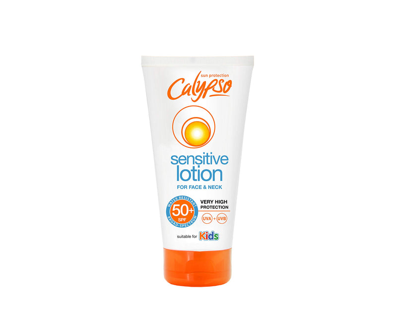 Calypso Sensitive Lotion For Face & Neck | SPF50+ | Suitable for Kids | Very High Protection | 50ml - NewNest Australia