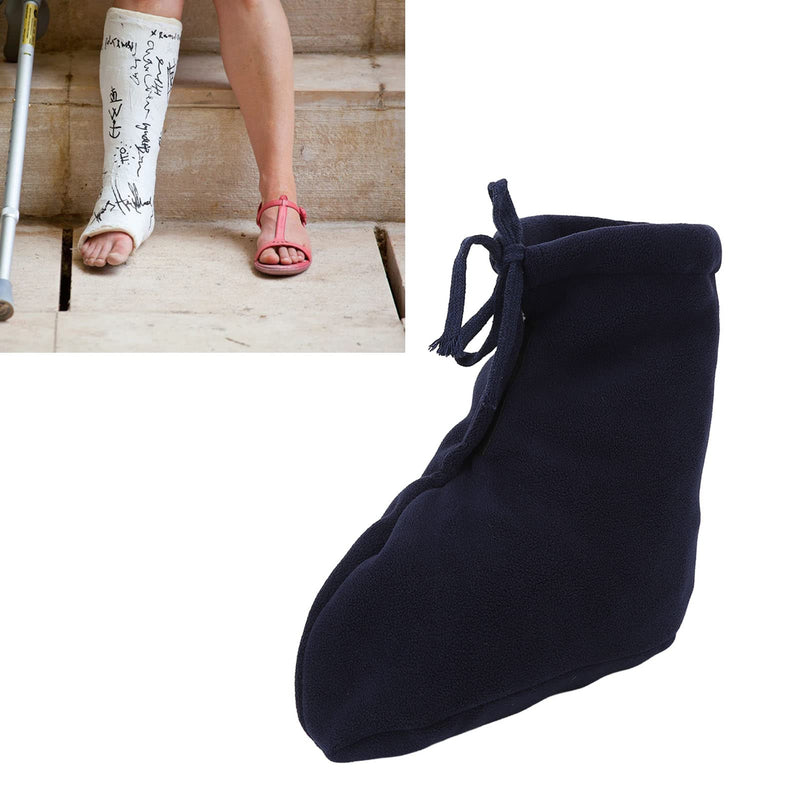 Foot plaster cover for men and women, plaster socks, simple and practical, adjustable, soft and skin-friendly, works with most plaster casts (S). - NewNest Australia