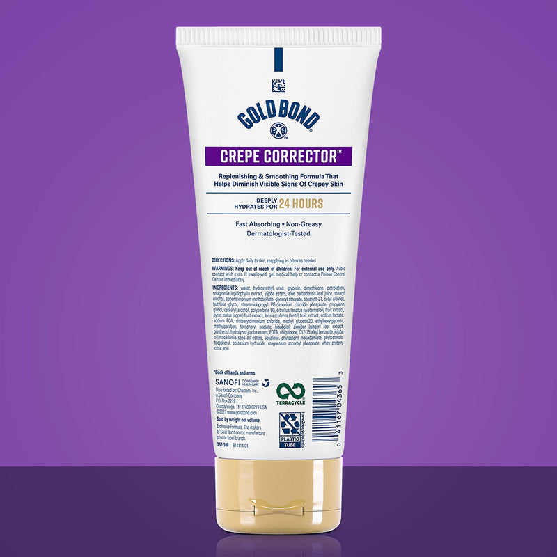 Gold Bond Ultimate Crepe Corrector 8 oz., Age Defense Smoothing Concentrate Skin Therapy Lotion 8 Ounce (Pack of 1) - NewNest Australia