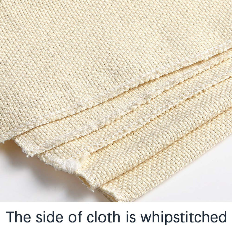 Pllieay Punch Needle Fabric, Embroidery Fabric, Monks Cloth for Punch Needle Embroidery Rug-Punch & Pinch Needle, 26.4 x 19.3 Inch 1 - NewNest Australia