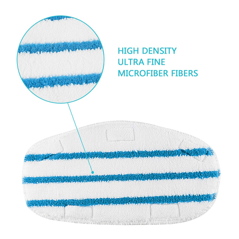 MXZONE 10 Pack Replacement Steam Mop Pads Cleaning Pad Fit for PurSteam ThermaPro 10-in-1 - NewNest Australia