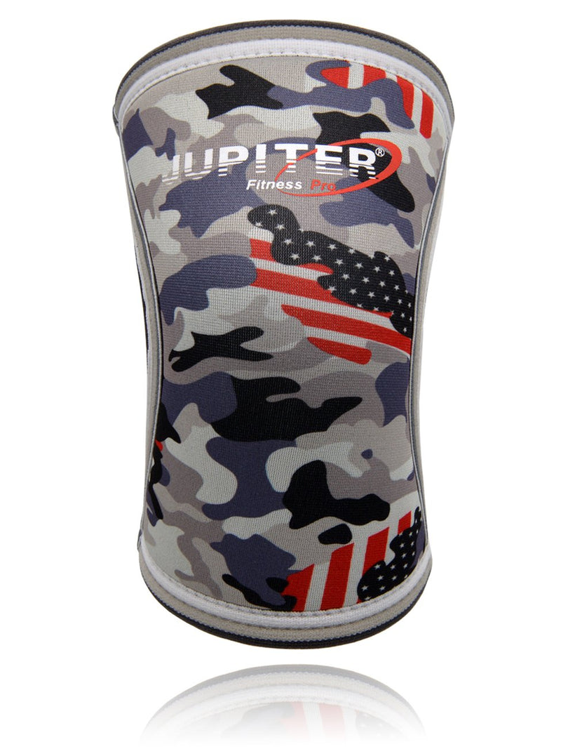 Elbow Sleeves (1 Pair) Support & Compression for Weightlifting, Powerlifting, Tennis, Basketball - 5mm Neoprene Sleeve Perfect for Both Men & Women (Large, Grey Camo+) Large (1 Pair) Grey Camo+ - NewNest Australia