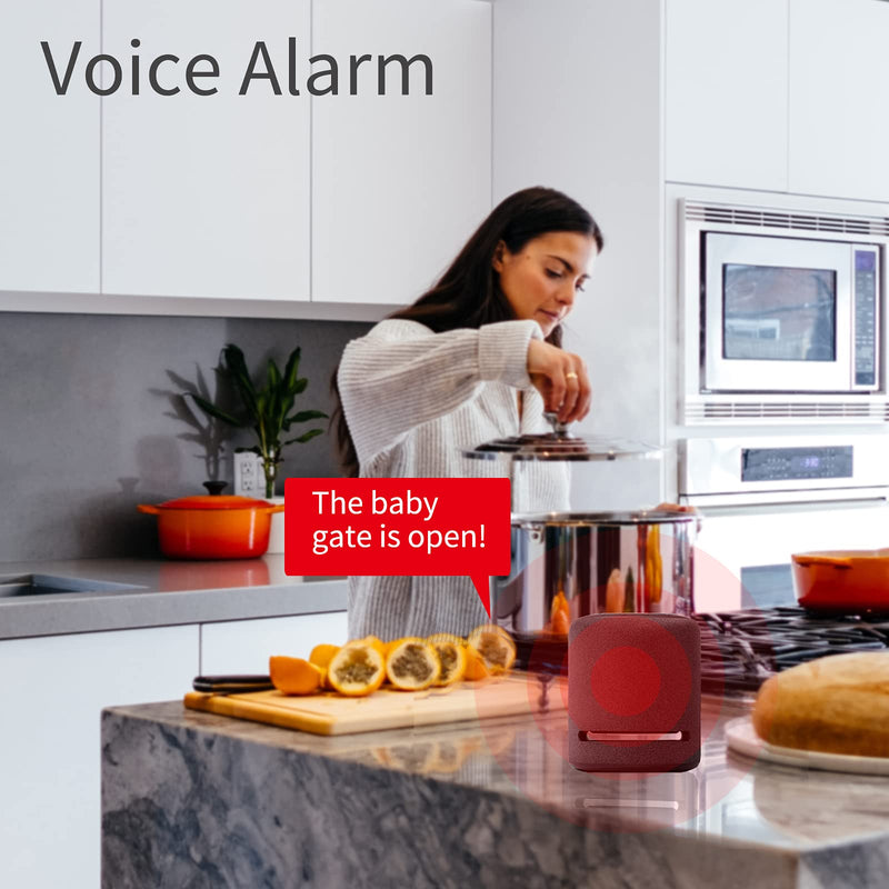 THIRDREALITY Zigbee Contact Sensor, Door and Window Sensor for Home Security and Smart Home Automation, Works with SmartThings, Aeotec, Hubitat or Echo Devices with Build-in Zigbee Hub,hub Required Door Sensor - NewNest Australia