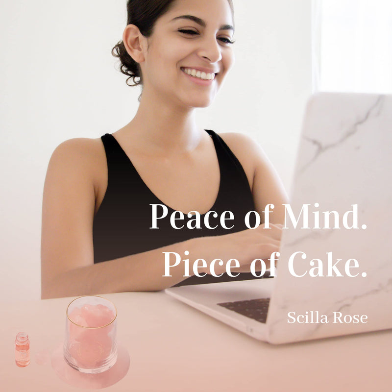 Scilla Rose Inner Peace-Pure Essential Oil Blend 10ml Total De-Stress Aromatherapy Diffuser Oil - 100% Natural and Organic with Lavender, Patchouli, Ylang-Ylang, Sandalwood Oils ‎the Inner Peace Oil 10ml (Pack of 1) - NewNest Australia
