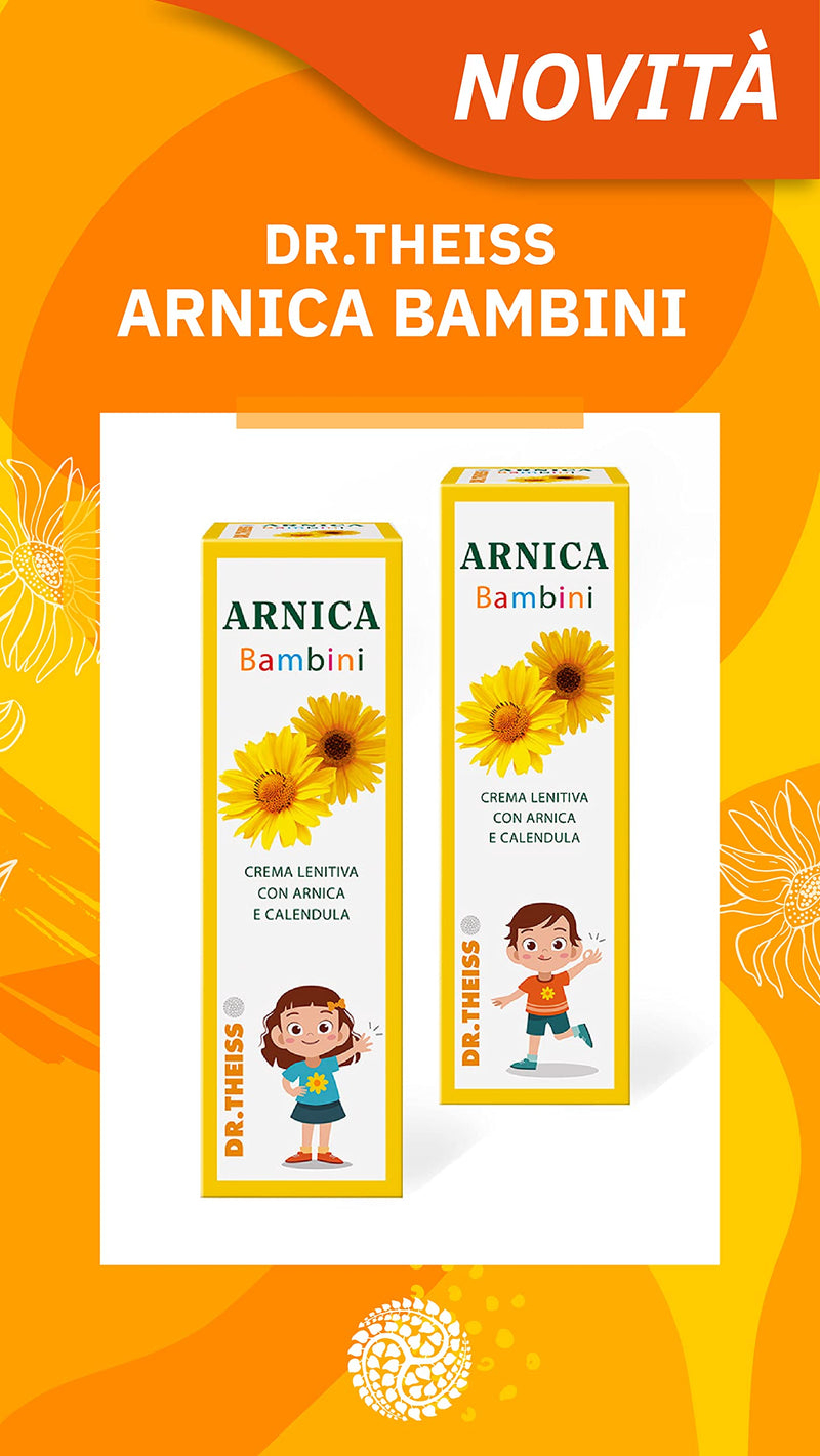 Dr. Theiss Arnica Baby - body cream for children, soothing, 100 ml, pomade with arnica and marigold with a calming and beneficial effect on the child's delicate skin - NewNest Australia