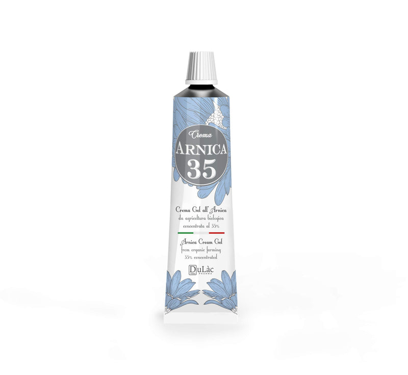 Dulàc Arnica Gel Cream Extra Strong 50ml Great for Muscle and Joint Massage, Even After Sports, Made in Italy with 35% Organic Arnica Montana, Cooling Effect - NewNest Australia