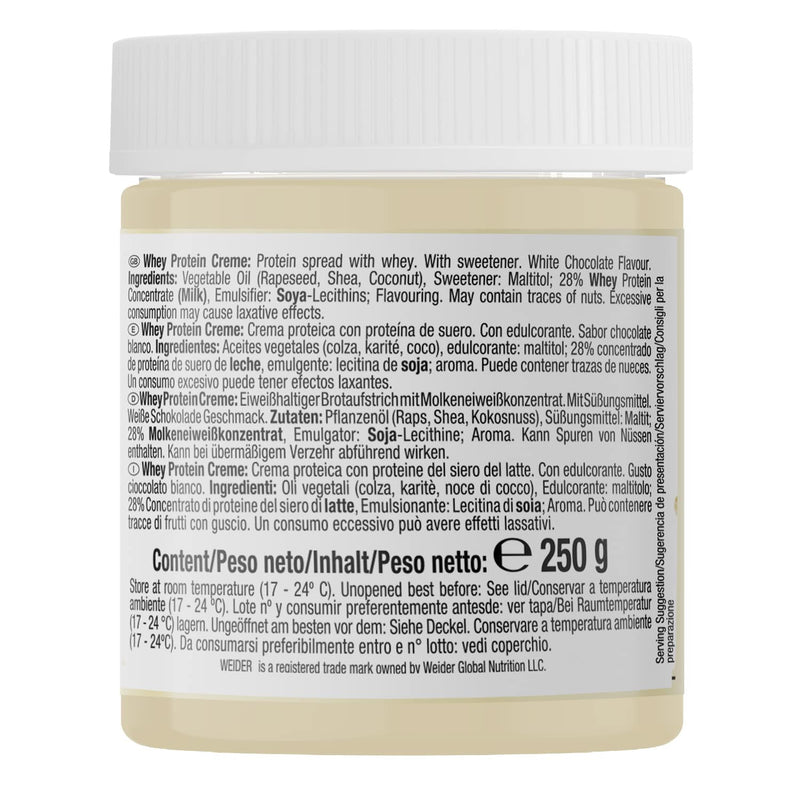 Weider Nut Protein White Chocolate 250g. - NewNest Australia