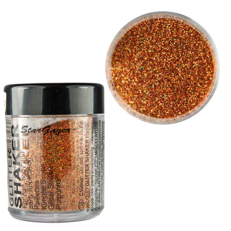 Stargazer Plush Glitter Shaker, Spice. Cosmetic glitter powder for use on the eyes, lips, face, body, hair and nails. - NewNest Australia