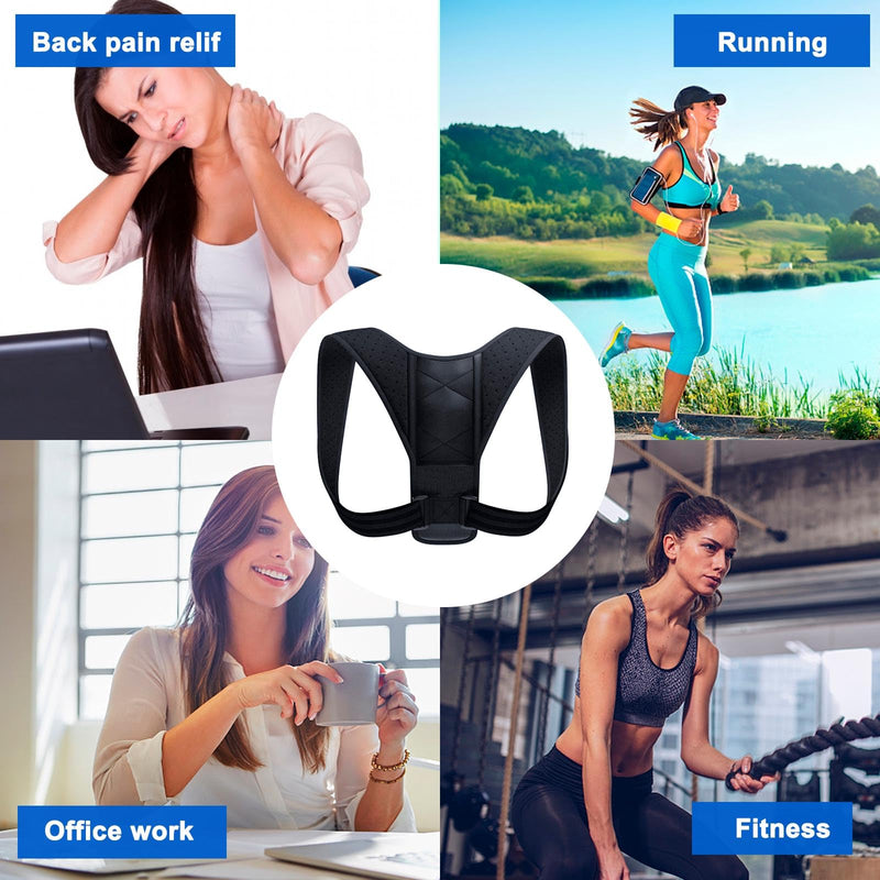 Awavm Back Straightener, Posture Correction Back Men Women Back Support Belt, Correction Of The Back, Comfortable Back Strap For Prevention Of Pain In Women And Correct Posture - NewNest Australia