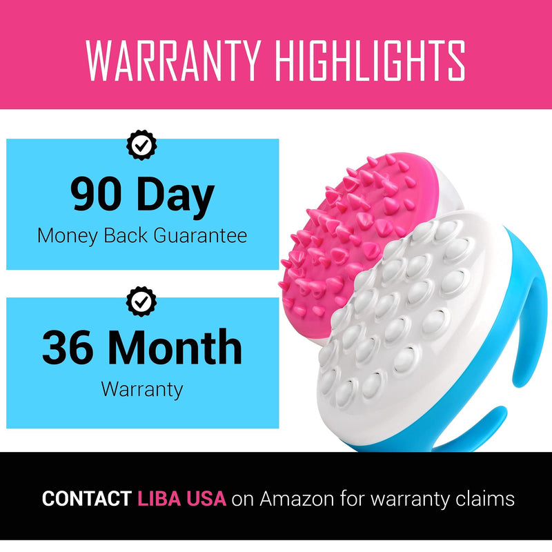 Scala Silicone Anti Cellulite Massager, Body Shower Scrubber, Cellulite Remover - Improve Circulation, Distribute Fat Deposits, Body Massager Cellulite Brush - NewNest Australia