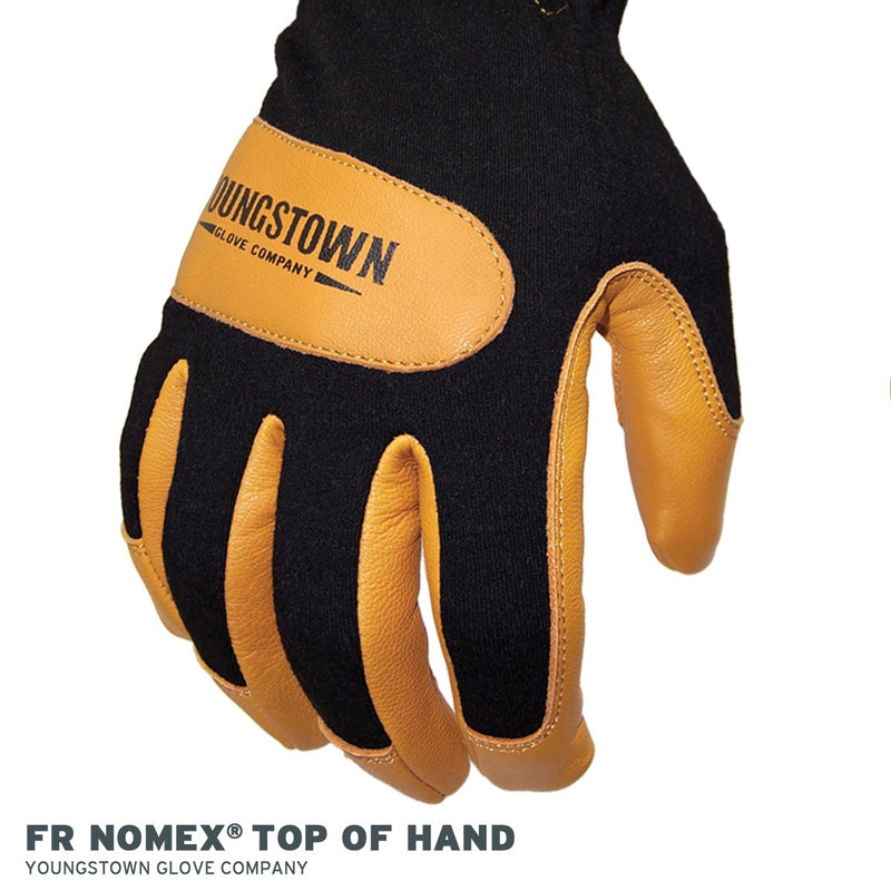 Youngstown Glove 12-3270-80-L Flame Resistant Mechanics Hybrid Gloves, Large - NewNest Australia