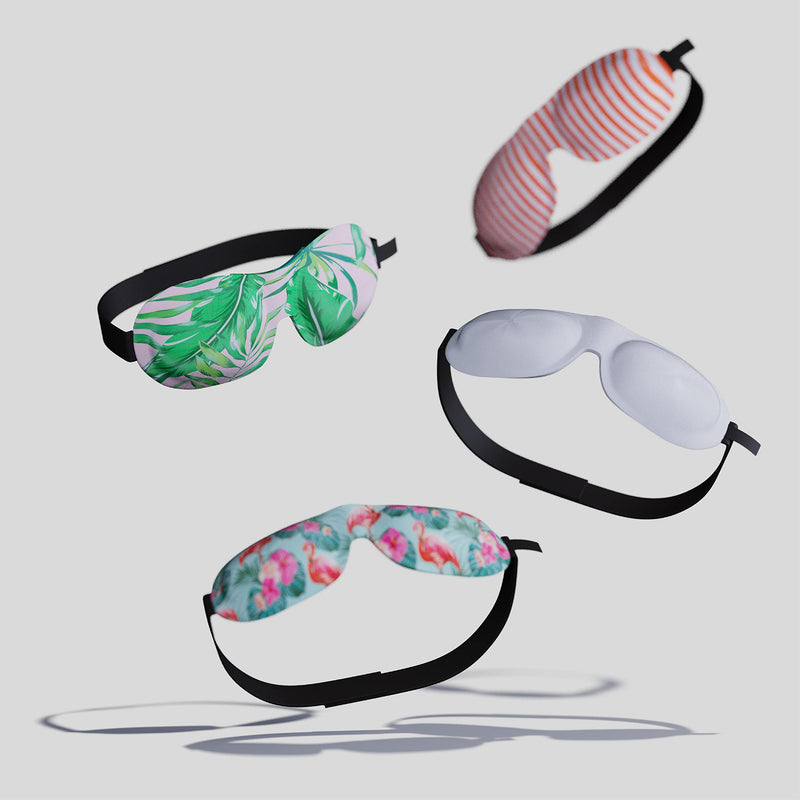 SMUG 100% Blackout Sleep & Eye Mask | Eyelash Extension Friendly | Eye Masks for Sleeping | Sleep Masks for Women & Men | Straps for Dream Comfort & Adjustability | Palm - NewNest Australia