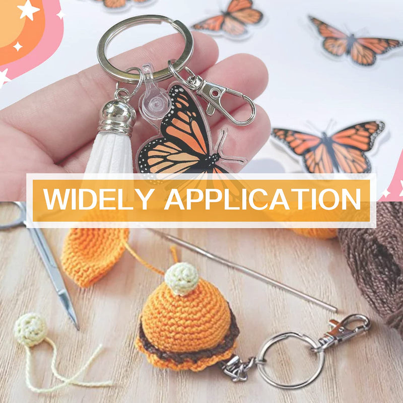 120PCS Swivel Snap Hook with Key Chain Rings Set- 30PCS Swivel Lobster Clasp, 30PCS Key Rings with Chain, 30pcs Jump Rings and 30pcs Screw Eye Pins for Keychain Lanyard, Crafts and Jewelry Making - NewNest Australia