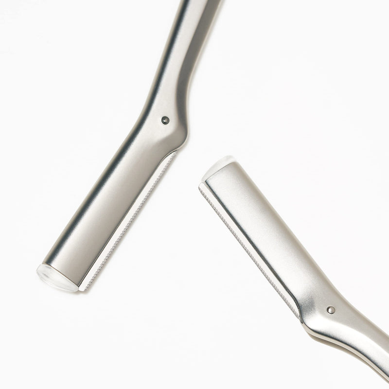 TWEEZERMAN facial hair razor with razor blade for precise removal of hair made of stainless steel - NewNest Australia