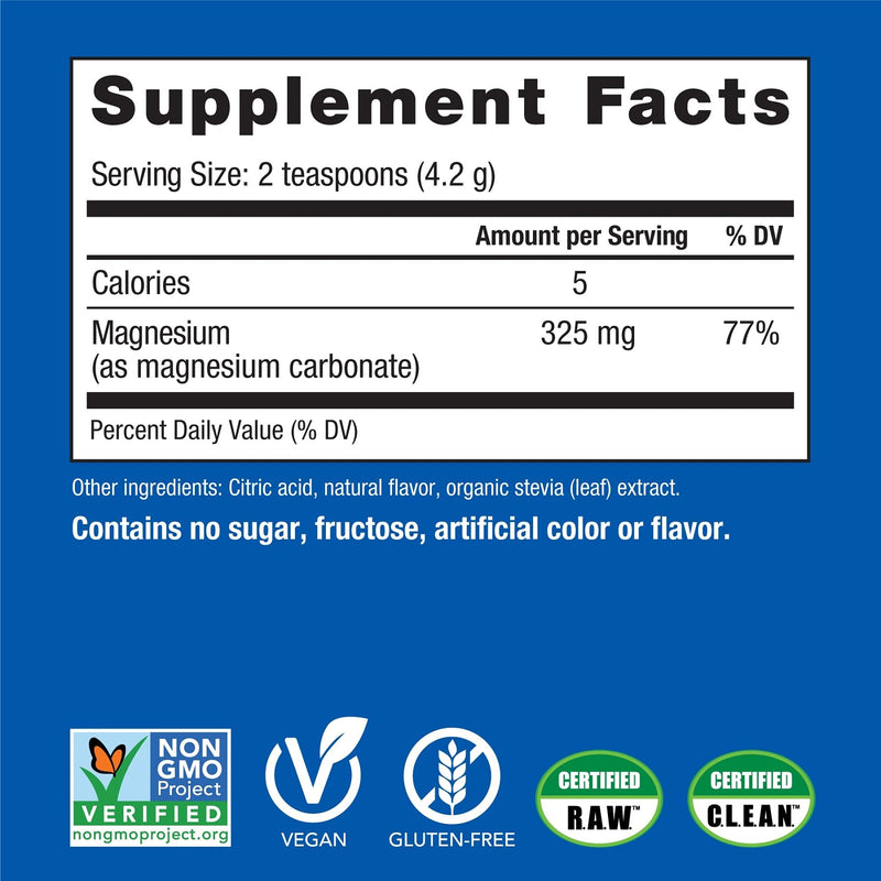 Natural Vitality Calm, Magnesium Citrate Supplement Powder, Anti-Stress Drink Mix, Cherry, 16 Ounces (Package May Vary) Cherry 16 oz - NewNest Australia