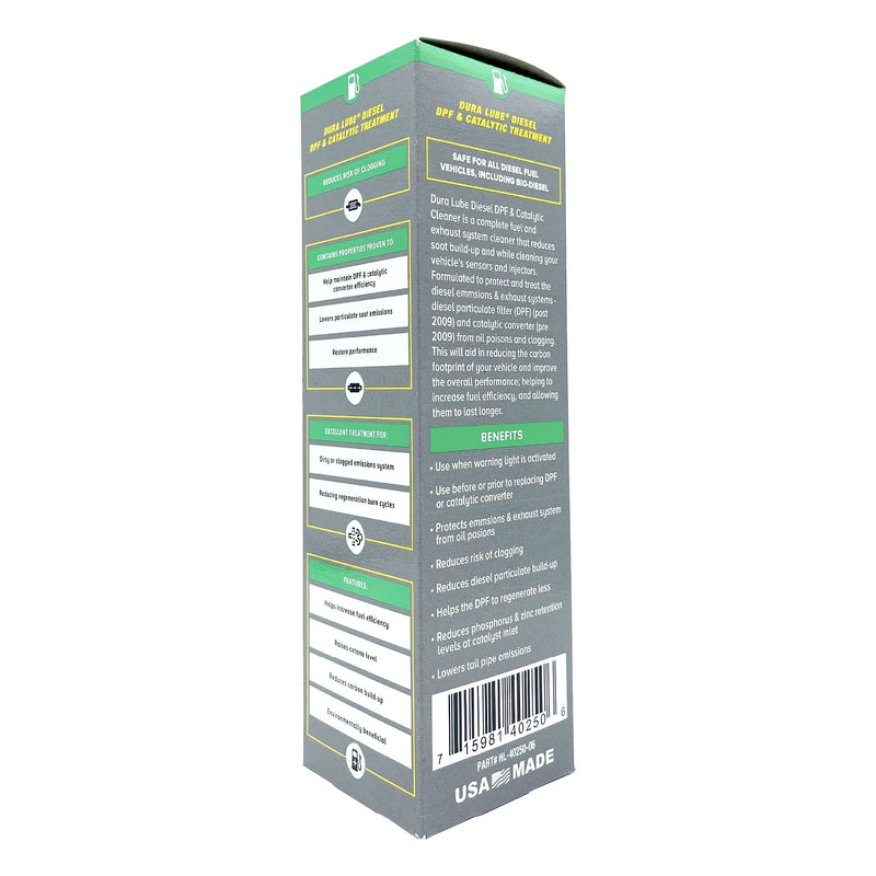 DURA LUBE Diesel DPF and Catalytic Treatment, Cleans Diesel Particulate Filter and Catalytic Converter, 16-Ounce,Black Labeled Bottle,HL-402509-06 - NewNest Australia