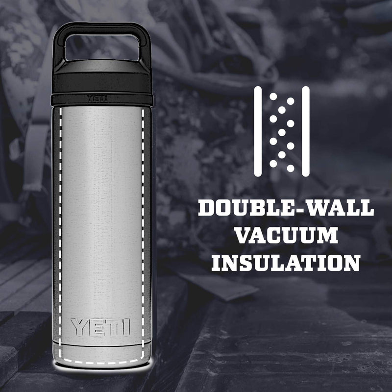 NewNest Australia - YETI Rambler 18 oz Bottle, Vacuum Insulated, Stainless Steel with Chug Cap 