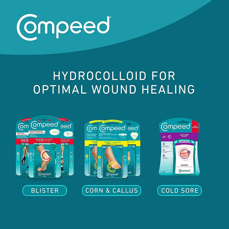 Compeed Corn Plasters, Advanced Corn Care Cushions, 10 Count Corn Toe Pads (2 Packs) - Packaging may Vary 10 Count (Pack of 2) - NewNest Australia