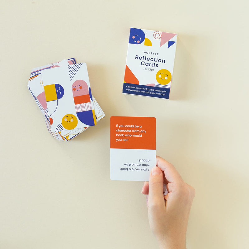 Kids Reflection Cards - A Deck of question Cards Designed for Kids to Engage Young Minds by Sharing Stories, expressing Feelings, and Revealing Hopes and Dreams. - NewNest Australia