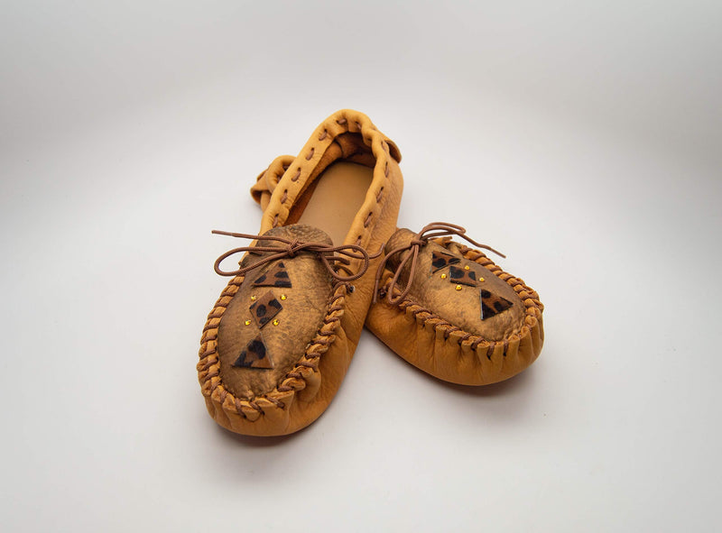 Realeather Leather Scout Moccasin Kit, Size 4/5, Golden Brown - NewNest Australia