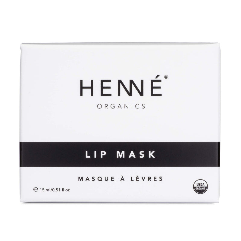 Henné Organics Lip Mask - Natural Organic Moisturizer Treatment for Plump Lips - NewNest Australia