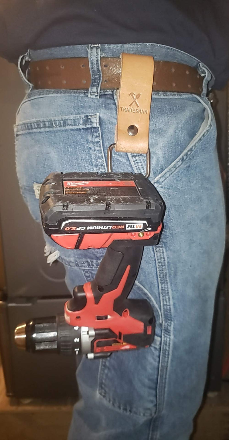Tape Measure Holder Leather Belt Clip Drill Impact Tool Holster - NewNest Australia