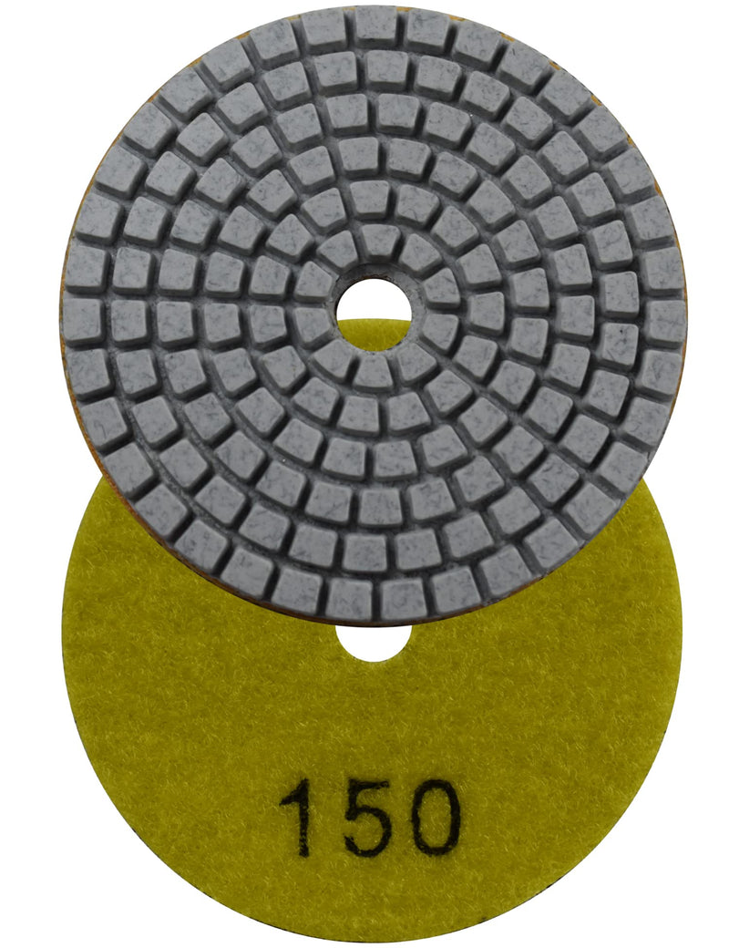 Konfor Diamond Polishing Pad Wet Buffer 3 Inch for Grinding Marble Granite Countertop 7 Pcs Set - NewNest Australia