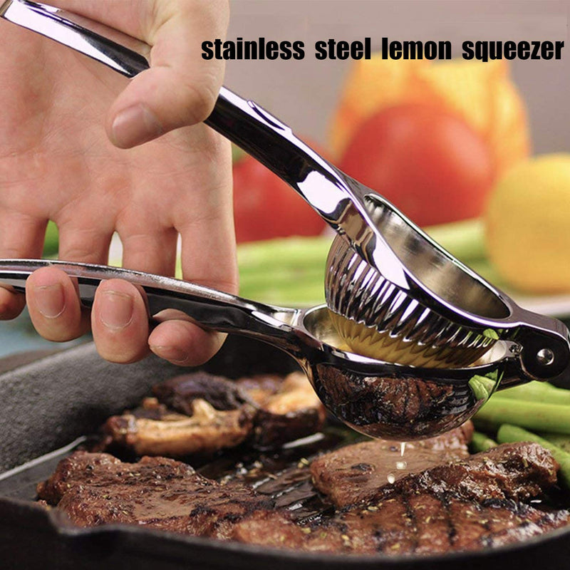 NewNest Australia - Lemon Squeezer Hand Manual - Lime Hand Juice Lemon Squeezers Press Citrus Press Juicers Squeezer, Premium Quality Lime Lemon Squeezer, Manual Citrus Press Juicer 