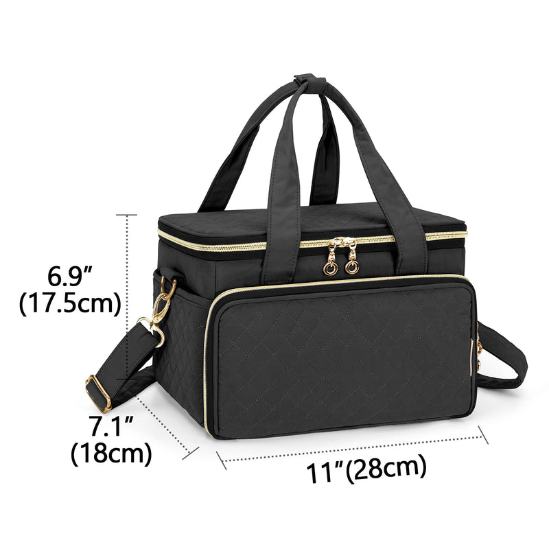 YARWO Carrying Case Compatible with Cricut Joy, Travel Storage Bag for Craft Pen Set and Power Cord, Black - NewNest Australia