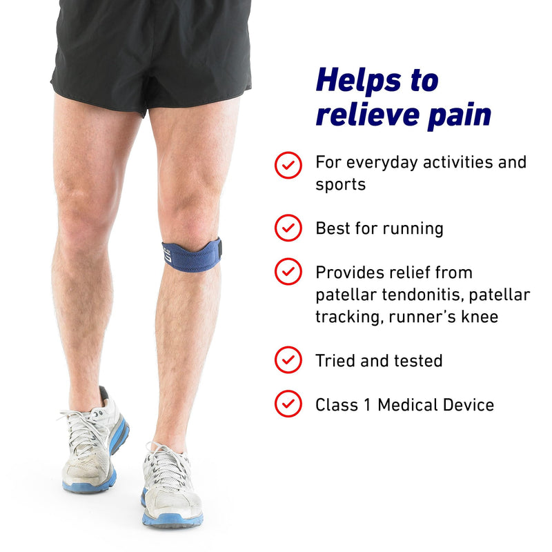 Neo-G Patella Tendon Knee Strap Support – Knee Band for Running, Sports, Knee Pain Relief - Runners Knee Brace, Jumpers Knee Strap, Tendonitis, Patellar Tracking, Osgood Schlatter Knee Support - NewNest Australia
