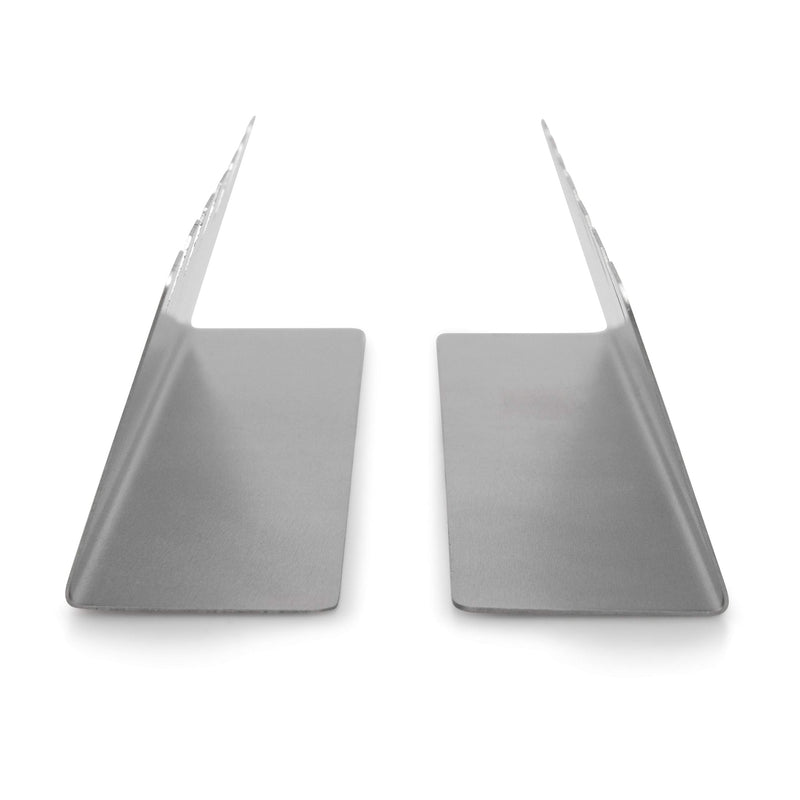 Venmark Shish Kabob Skewer Rack - Stainless Steel Elevated Holder for 6 Skewers - Prevents Skewers from Burning and Sticking to The Grill - Complete with Silicone Basting Brush - Skewers not Included - NewNest Australia