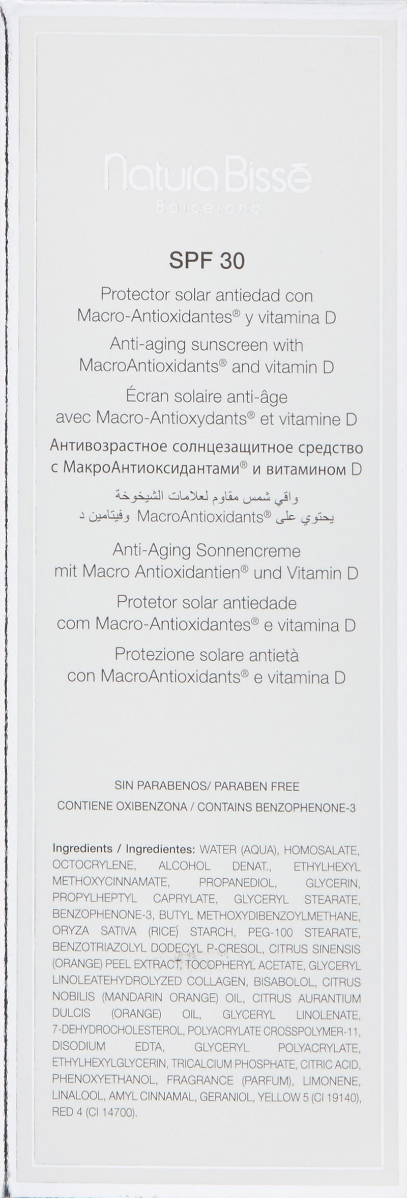 Natura Bissé C+C Oil-Free Macro-Antioxidant Sun Protection, 30 ml - NewNest Australia