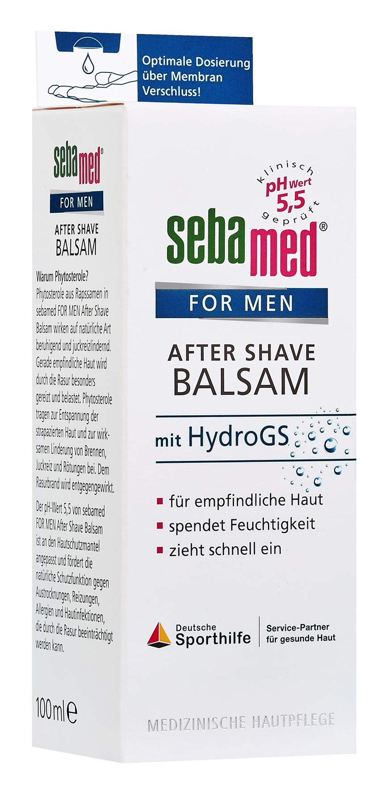 Sebamed for Men After Shave Men's Balm, helps against razor burn, is moisturizing and soothing to the skin, without microplastics, made in Germany 1 100 ml (pack of 1) - NewNest Australia