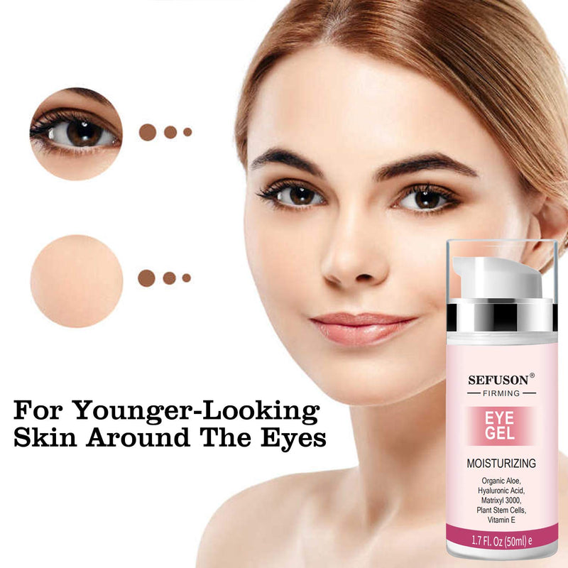 Eye Gel, Best Eye Cream for Appearance of Dark Circles, Puffiness, Wrinkles and Bags. Super Eye Cream Moisturizer Serum for Men & Women - NewNest Australia