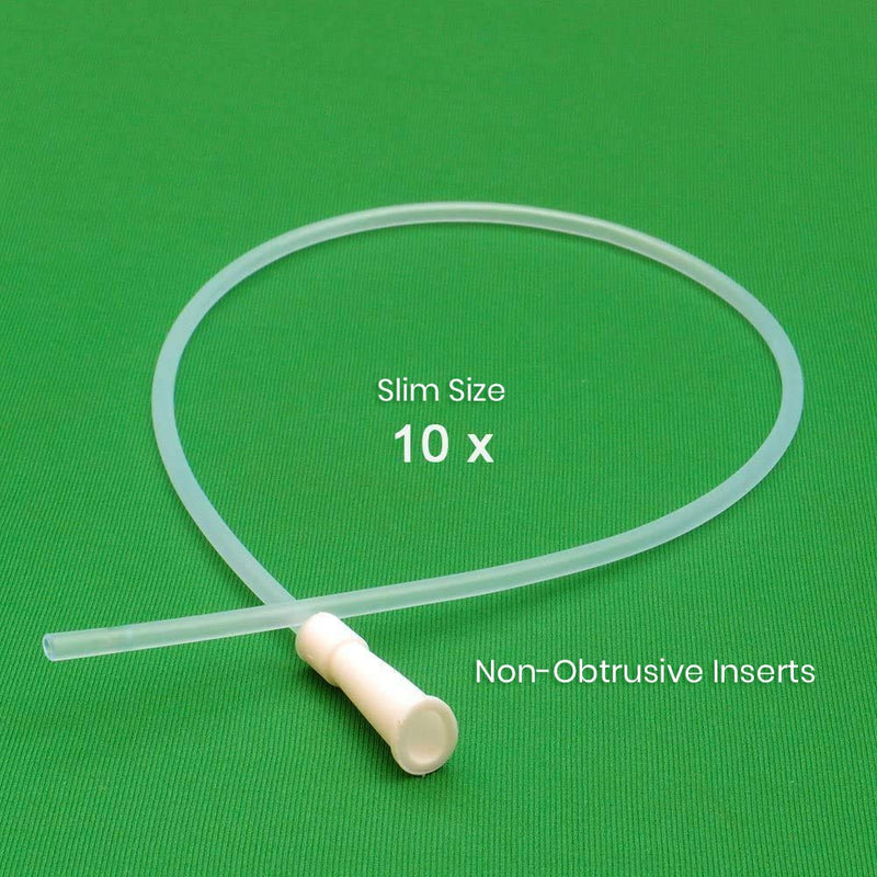 HealthAndYoga(TM) Enema Supplies - PVC Colon Tips - Saver Pack - Set of 10 (Sizes 12Fr) 20 Inch (Pack of 10) - NewNest Australia