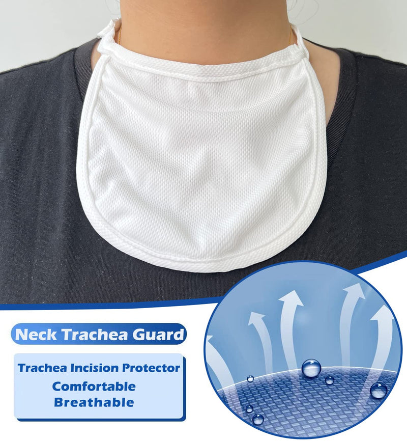 HXCH Neck Trachea Incision Protector - Stoma Guard Cover for Laryngectomy & Tracheostomy,2 Pcs - NewNest Australia