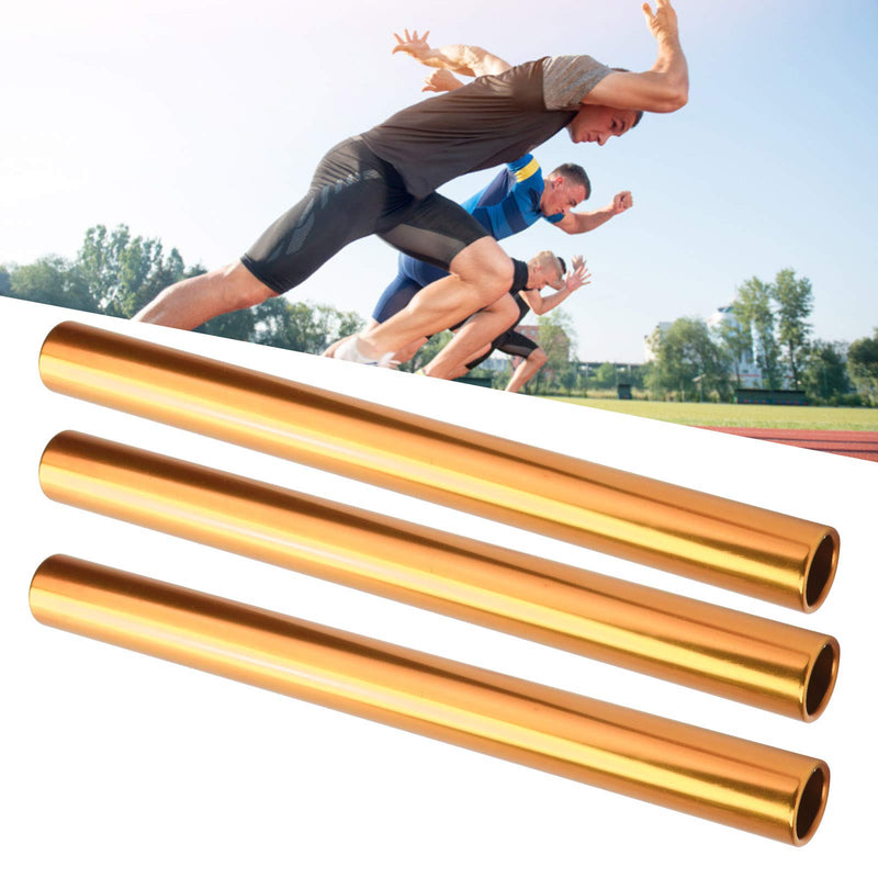 Keenso Relay Race Baton, 3 Pcs Aluminum Alloy Track and Field Relay Baton Sports Relay Race Baton Sports Game Props orange - NewNest Australia