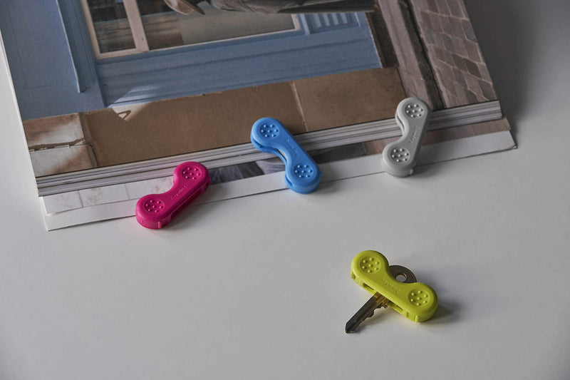 Keywing Key Turner Aid - 3 Pack. Makes keys so much easier to find, grip and turn. Perfect for arthritis, MS or parkinsons gift, elderly with weak hands, key finder and holder. - NewNest Australia