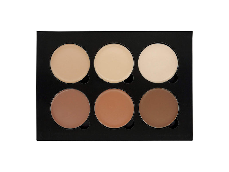 W7 | Lift & Sculpt Cream Contour Palette | 6 Professional And Long-Lasting Cream Formulas | Multiple Shades For Colour Matching And Defining | Contour, Bronzer And Highlight Shades - NewNest Australia