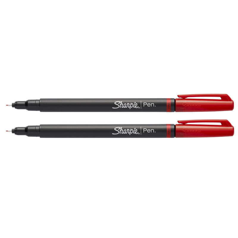 Sharpie Felt Tip Pens, Fine Point, Red, 12-Count - NewNest Australia