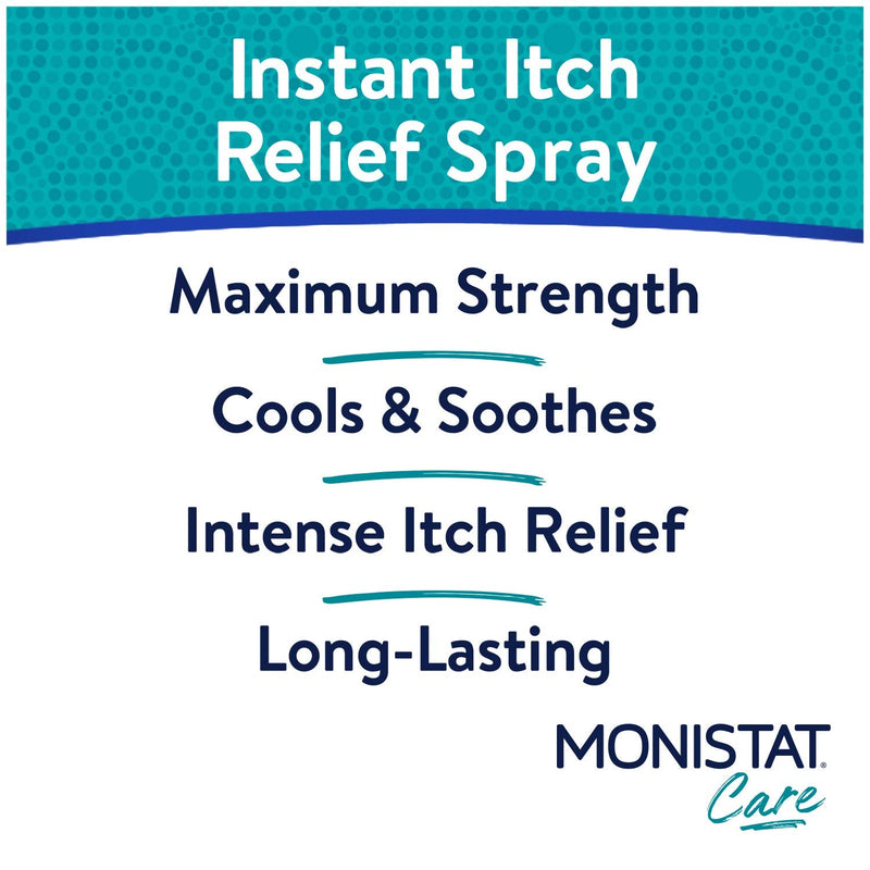 MONISTAT Care Maximum Strength Instant Itch Relief Spray, 2 oz - NewNest Australia