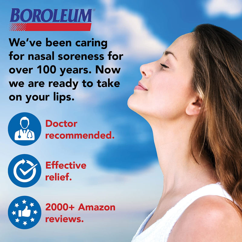 Boroleum for Nasal Soreness, 17 Grams, 3/5 Ounce Tube 0.6 Ounce (Pack of 1) - NewNest Australia