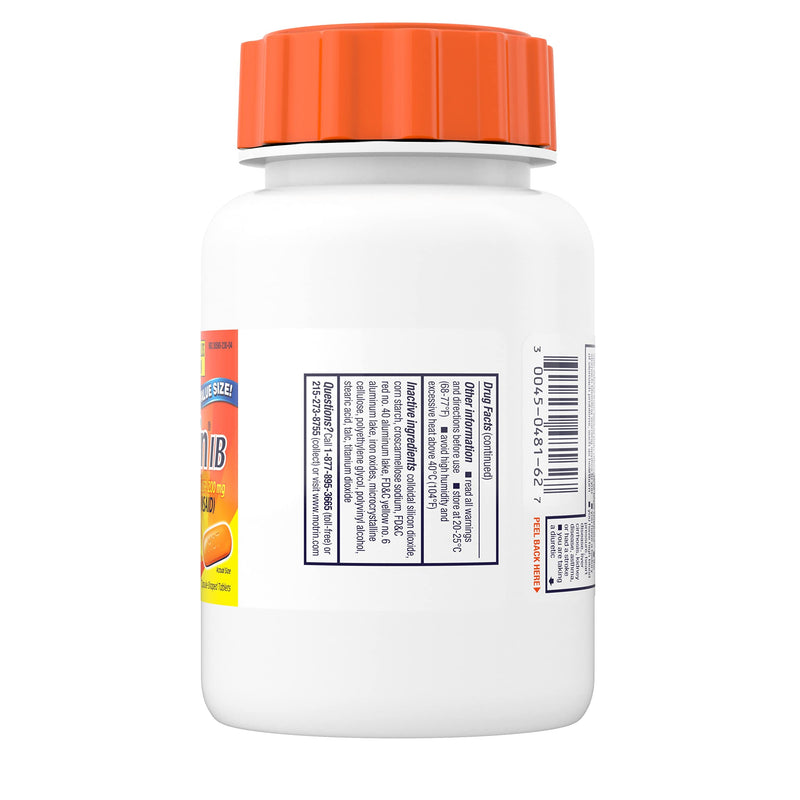 Motrin IB, Ibuprofen 200mg Tablets for Fever, Muscle Aches, Headache & Back Pain Relief, 225 ct - NewNest Australia